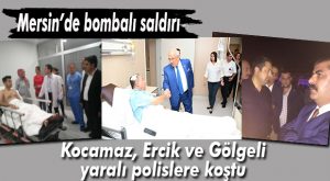 KOCAMAZ, ERCİK VE GÖLGELİ’DEN YARALI VATANDAŞLARA ZİYARET