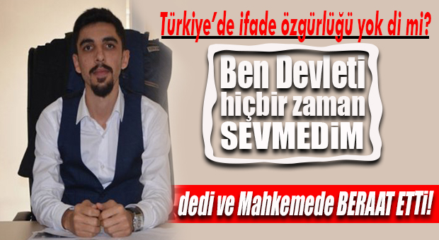 İHD’Lİ AVUKAT ÇAĞLAR: “BEN DEVLETİ HİÇBİR ZAMAN SEVMEDİM!”