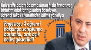 “HUZUR”DAN BİRİLERİ FENA RAHATSIZ: “REKTÖRLÜĞÜN DERDİNİ BİLİYORUZ!”