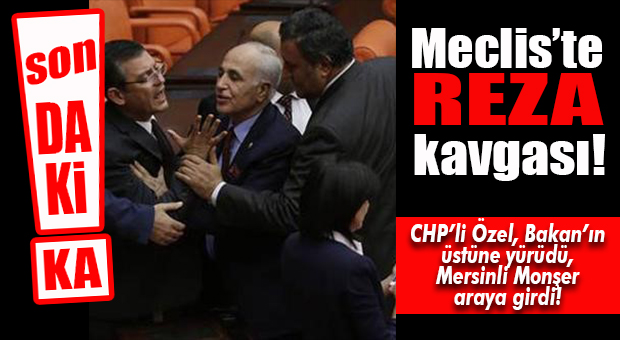 MECLİS KARIŞTI… CHP’LİLER BAKAN GÜL’ÜN ÜSTÜNE YÜRÜDÜ!