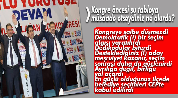 AK PARTİ ERDEMLİ’DE “GENEL MERKEZ”İN ADAYI SEÇİLDİ