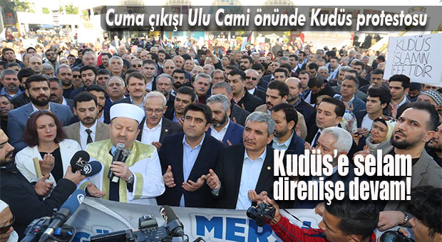 AK PARTİLİLER’DEN KUDÜS TEPKİSİ