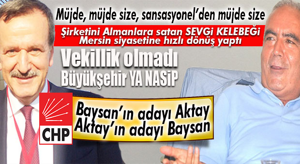 CHP’DE SAFLAR NETLEŞİYOR… MUSTAFA BAYSAN’DAN ADİL AKTAY’A AÇIK DESTEK