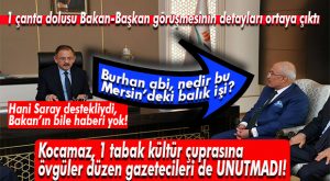 KOCAMAZ-ÖZHASEKİ GÖRÜŞMESİNİN DETAYLARI ORTAYA ÇIKTI