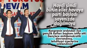 AK PARTİ ERDEMLİ’DE ÇÖZÜLME BAŞLADI… GENÇLİK KOLLARI BAŞKANI İSTİFA ETTİ…