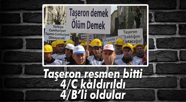 KHK İLE TAŞERON İŞÇİLERİN YENİ DÖNEMİ BAŞLADI