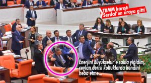 MECLİS’TE ALİM TUNÇ’LA ÖZGÜR ÖZEL’İN ÖNLENEN KAVGASI