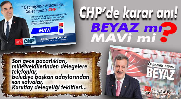 CHP’DE KRİTİK SAATLER… DELEGE HESAPLARI VE PAZARLIKLARDA SON TURLAR…