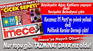 İMECE’DEN BİR SKANDAL DAHA…