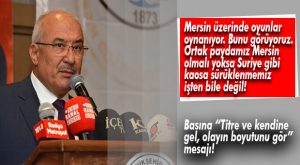 BURHANETTİN KOCAMAZ GAZETECİLERLE BULUŞTU