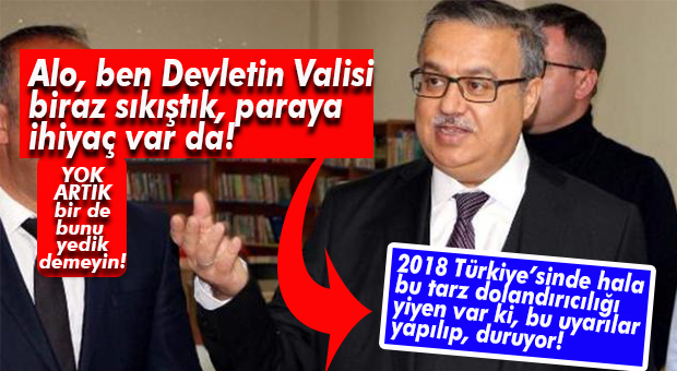 MERSİN VALİLİĞİ’NDEN UYARI: “TELEFON DOLANDIRICILARINA DİKKAT!”