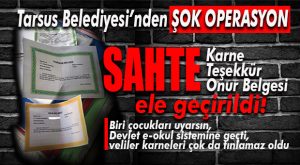 TARSUS’TA SAHTE KARNE OPERASYONU: 1 GÖZALTI