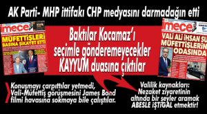 CHP MEDYASI PANİKTE… MÜFETTİŞ SENARYOSUNA VALİ’Yİ BİLE KATTILAR!