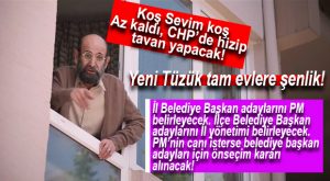 CHP’NİN YENİ TÜZÜĞÜNDE DİKKAT ÇEKEN “BELEDİYE” DETAYI!