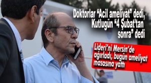 DEVRAN KUTLUGÜN’DEN İYİ HABER
