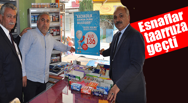 MERSİN ESNAF ODALARI BİRLİĞİ KAÇAKÇILIKLA MÜCADELE İÇİN SAHAYA İNDİ