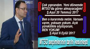 MTSO’DA BAŞKANLIK MARATONU KALDIĞI YERDEN DEVAM!