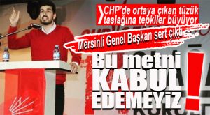 CHP’NİN TASLAK TÜZÜĞÜNE GENÇLİK KOLLARINDAN VETO!