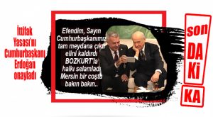 FLAŞ GELİŞME… CUMHURBAŞKANI ERDOĞAN İTTİFAK YASASI’NI ONAYLADI