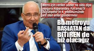 MERSİN METROSU İÇİN BİLGİLENDİRME TOPLANTISI YAPILDI