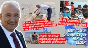 KOCAMAZ: “İNSANA DOKUNMAYAN HİÇBİR HİZMETİN BİZİM NAZARIMIZDA KIYMETİ HARBİYESİ YOKTUR”