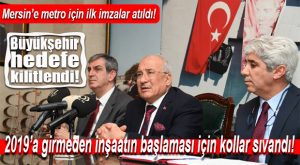 SON DAKİKA… RAYLI SİSTEM İÇİN İMZALAR ATILDI