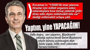 CHP’Lİ KUYUCUOĞLU’NDAN İTİRAF GELDİ: “BEN VATANDAŞLARI UYARDIM!”