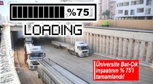 ÜNİVERSİTE BAT-ÇIK 23 NİSAN’DA AÇILIYOR
