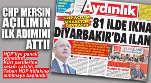CHP MERSİN PANEL DÜZENLEDİ, ULUSALCILAR AYAĞA KALKTI!