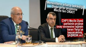 15 YILLIK CHP DÖNEMİNDE KANGREN OLAN BİR SORUNUN DAHA ÇÖZÜLMESİ CHP’Lİ MECLİS ÜYESİNİ RAHATSIZ ETTİ!