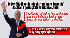 YİNE HAZİRAN, YİNE BAYSAN… ADAY ADAYLIĞINI AÇIKLADI!