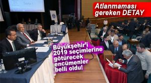 MERSİN BÜYÜKŞEHİR’DE YENİ ENCÜMENLER BELLİ OLDU