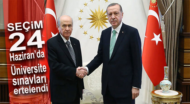 ÜNİVERSİTE ADAYLARI DİKKAT… SINAV TARİHİ DEĞİŞTİ