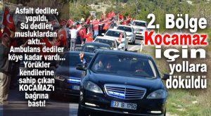 2. BÖLGE’DE BAŞKAN KOCAMAZ’A YOĞUN İLGİ