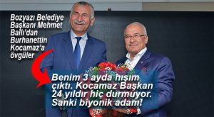 İLÇELERDE KOCAMAZ’LI BÜYÜKŞEHİR’E ÖVGÜLER