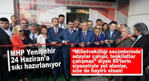 MERSİN’DE İLK… ADAY DEĞİL TEŞKİLAT, SEÇİM KOORDİNASYON MERKEZİ AÇTI