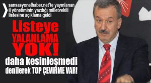 CHP MERSİN İL’DEN LİSTE İDDİALARINA DOLAYLI DOĞRULAMA