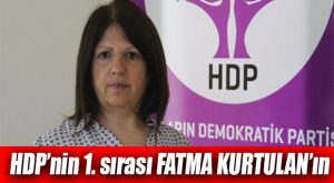 HDP’NİN DE MERSİN LİSTESİ BELLİ OLDU