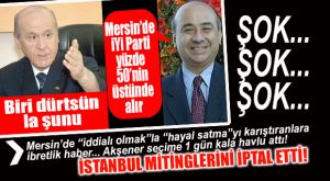 İYİ PARTİCİLERE KÖTÜ HABER… MERAL AKŞENER İSTANBUL MİTİNGLERİNİ İPTAL ETTİ