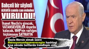 FLAŞ GELİŞME… MHP LİDERİ’NİN ÇAĞRISI MERSİN’DE KARŞILIK BULDU