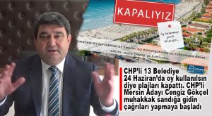 CHP’LİLER SEÇMENİNİ NASIL DA TANIYOR… TATİLE DEĞİL, SANDIĞA GİDİN!