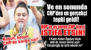 CHP KADIN KOLLARI BAŞKANI EN SONUNDA PATLADI