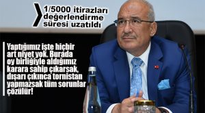 FLAŞ GELİŞME… KOCAMAZ VE 4 İLÇE BELEDİYE BAŞKANI 1/5000 İTİRAZLARI İÇİN GÖRÜŞECEK!