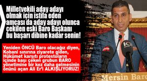 MERSİN BAROSU SEÇİMİ YAPILDI