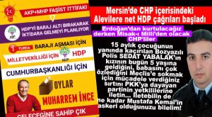 ŞİMDİ CHP DÜŞÜNSÜN: ALEVİLERE HDP ÇAĞRILARI BAŞLADI!
