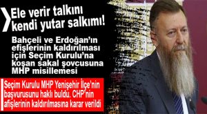 ŞİMDİ DE CHP’YE AFİŞ ŞOKU: “O AFİŞLERİ KALDIRIN!”