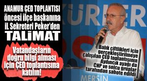 AK PARTİLİ PEKER: “HALKIN DOĞRU BİLGİLENDİRİLMESİNE ENGEL OLUNUYOR”