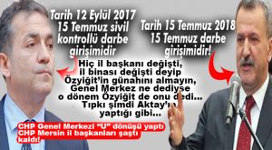 CHP’DEN 15 TEMMUZ ÇARKI!