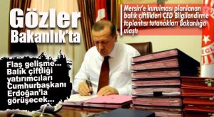 FLAŞ GELİŞME… BALIK ÇİFTLİKLERİ İÇİN ÇED RAPORLARI BAKANLIĞA ULAŞTI
