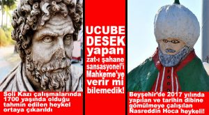 1700 YIL ÖNCE SANATÇININ ELİNDEN ÇIKAN ŞAHASERE BAKIN! SOLİ’DE 1700 YILLIK BÜST ORTAYA ÇIKTI!